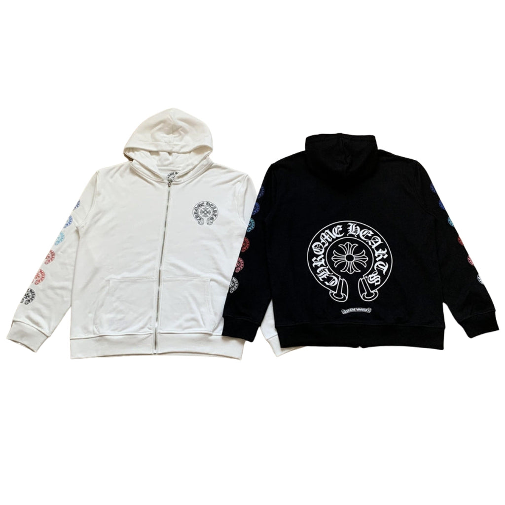 FLMNGO x Chrome Hearts Zip Hoodie